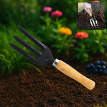 Hand Weeding Fork (Steel, Black) - Justgrabit Inc.