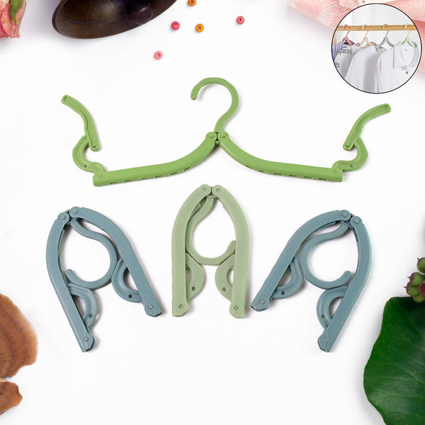 Travel Hangers, Portable Folding Clothes Hangers (4 Pc / Big) - justgrabit.in | Just Grab It