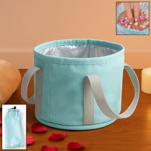 Soaking Feet Foldable Foot Tub Portable Bath Bag (1 Pc) - justgrabit.in | Just Grab It