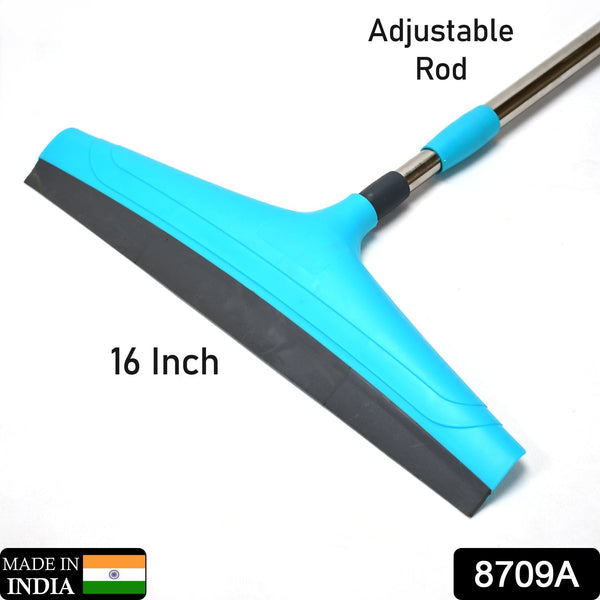 Adjustable Bathroom / Floor Stainless Steel Rod Wiper, Plastic Floor Wiper - justgrabit.in | Just Grab It