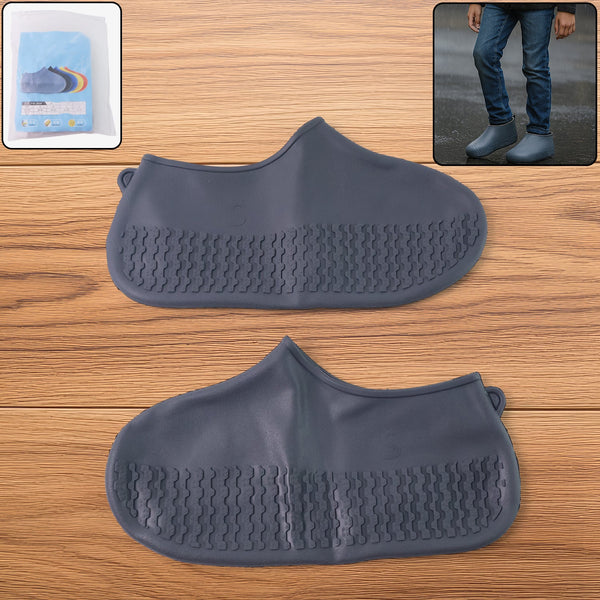 Waterproof Silicone Shoe Covers for Kids (1 Pair) - justgrabit.in | Just Grab It