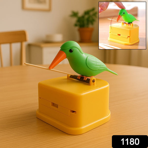 Portable Automatic Bird Toothpick Storage Box - justgrabit.in | Just Grab It