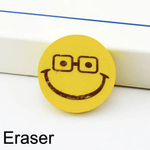 Smiley Design Eraser (1 Pc / Mix Design) - justgrabit.in | Just Grab It