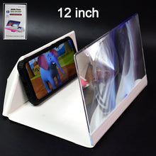 3D HD Mobile Phone Screen Magnifier Amplifier (1 Pc / 12 Inch) - justgrabit.in | Just Grab It