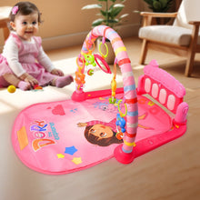 2in1 Baby Kick and Play Piano Gym Mat & Fitness Rack (1 Set) - justgrabit.in | Just Grab It