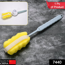 Sponge Head Household Kitchen Cleaning Tool Milk Bottle Cup Mug Brush - justgrabit.in | Just Grab It