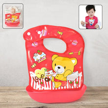 Multifunctional Waterproof BPA Free Reusable Soft Fabric Plastic Baby Bib (1 Pc) - Justgrabit Inc.