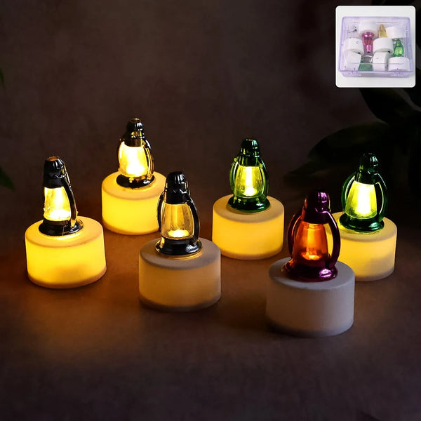 Decorative LED Lantern Candles - (6 Pc) - justgrabit.in | Just Grab It