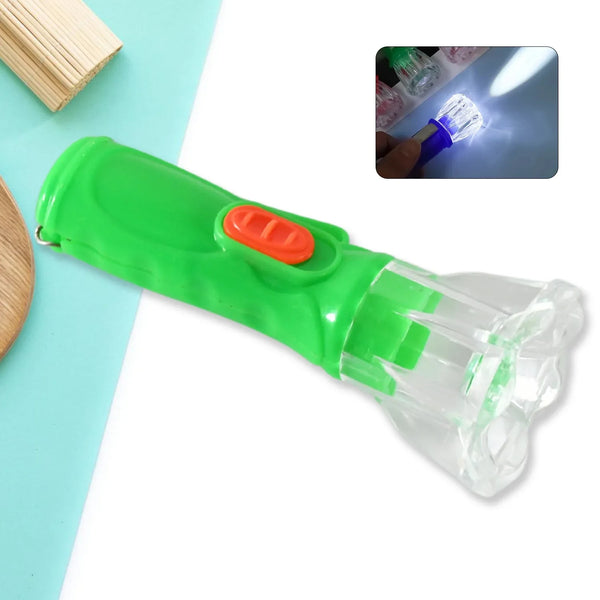 Small Plastic LED Torch – Cute & Handy Pocket Flashlight for Kids (1 Pc) - Justgrabit Inc.