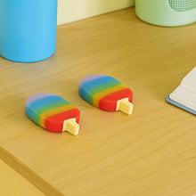 Jelly Popsicle Erasers – Cute & Fancy Mini Erasers for Kids (2 Pc Set, Mix Design) - Justgrabit Inc.