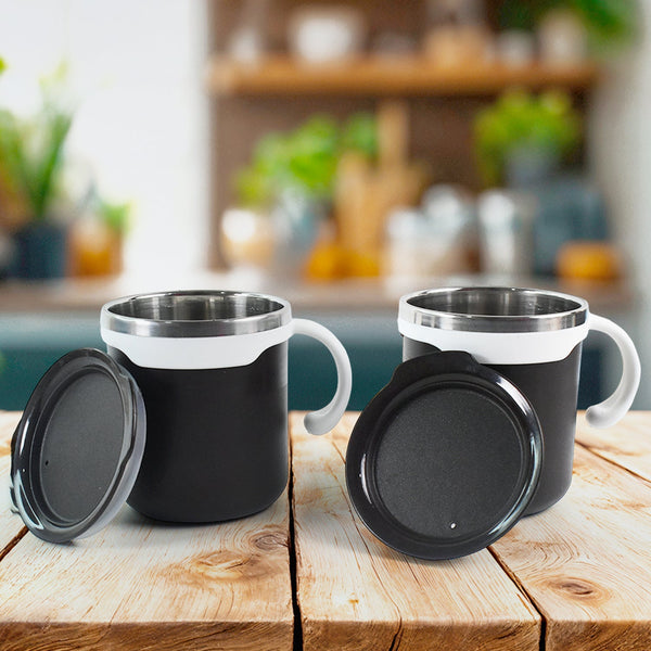 2 Pcs Premium Mocha Mug Set 250 ml - justgrabit.in | Just Grab It
