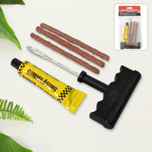 Tyre Puncture Repair Kit with 3 Seal Strips (5 Pcs Set) - justgrabit.in | Just Grab It