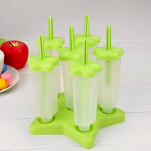 Plastic Ice Cream Molds with Lid (1 Set / 6 Pc) - Justgrabit Inc.