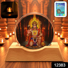 3D Creative Hanuman Ji Acrylic LED Night Lamp (1 Pc) - justgrabit.in | Just Grab It