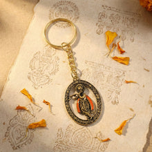 Metal Traditional Decorative Lord Krishna Keychain (1 Pc) - justgrabit.in | Just Grab It