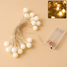 Battery Operated Warm White Globe Ball String Light - justgrabit.in | Just Grab It