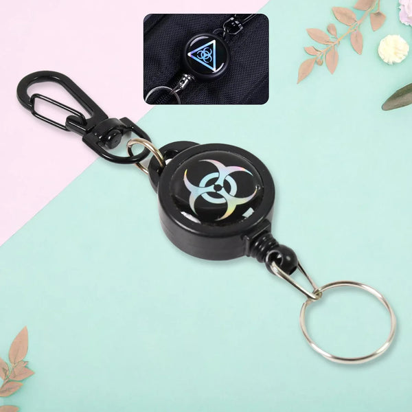 Safety Anti - Lost Retractable Key Chain (1 Pc / Small) - justgrabit.in | Just Grab It