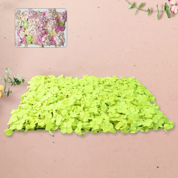 Plastic Wall Artificial Flowers Plant Base (60×40 CM / 1 Pc) - justgrabit.in | Just Grab It