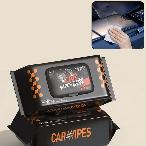 Car Dashboard Scratch Remover Tissue (80 Pcs Set) - justgrabit.in | Just Grab It