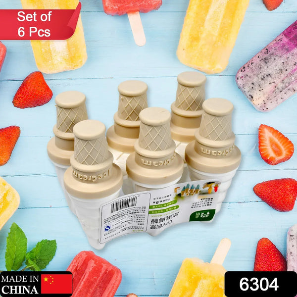 Ice Candy Maker Mold for Ice Cream at Home or Restaurants (6 Pc) - Justgrabit Inc.