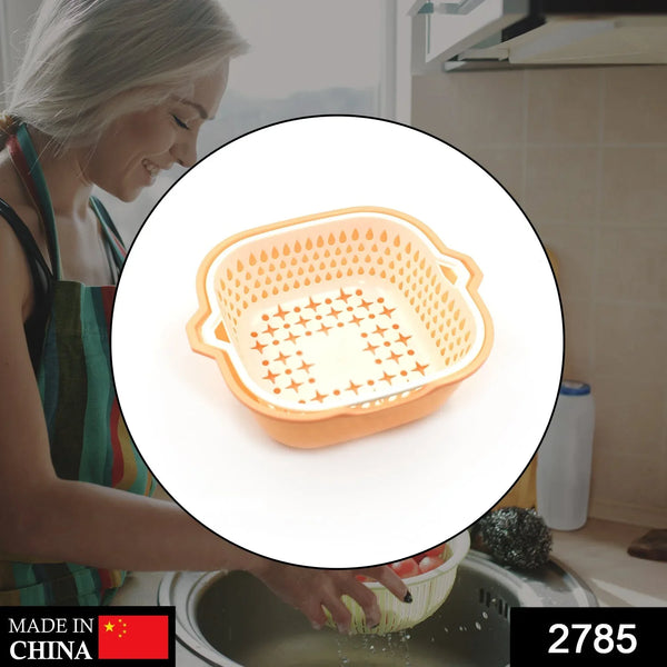 2 In 1 Basket Strainer To Rinse Various Types Of Items Like Fruits, Vegetables Etc. - Justgrabit Inc.