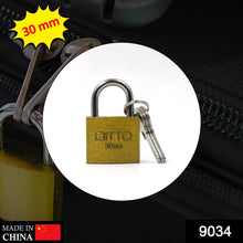 30 Mm Lock N Key Used For Security Purposes In Important Places. - Justgrabit Inc.