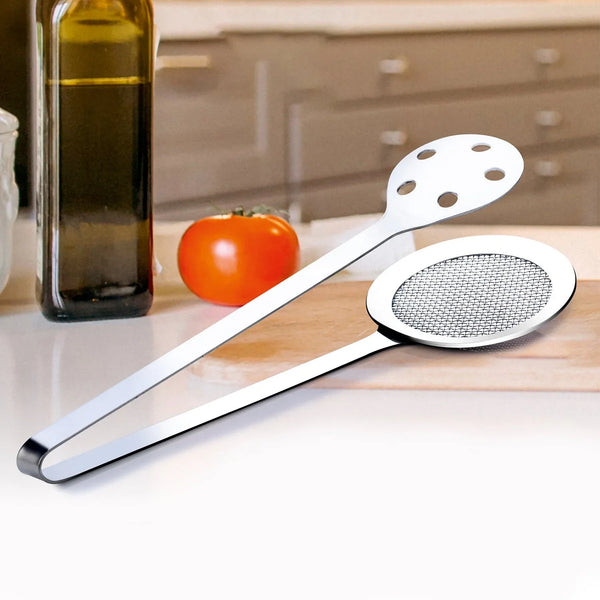 Apex Stainless Steel Skimmer Serving Tong - Justgrabit Inc.