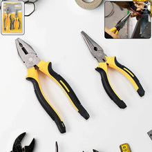 Long Nose Plier and Flat Mouth Plier Combo Tools (2 Pc Set) - Justgrabit Inc.
