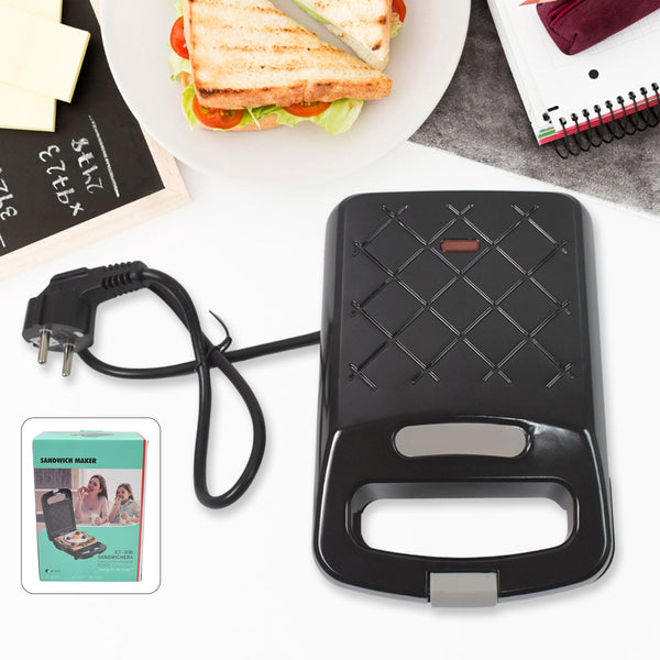 Sandwich Maker Makes Sandwich Non - Stick Plates (1 Pc / 500w) - justgrabit.in | Just Grab It
