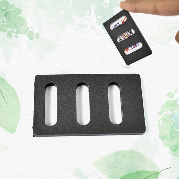 Small Magic Card Frame (1 Pc / Mix Color & Design) - justgrabit.in | Just Grab It
