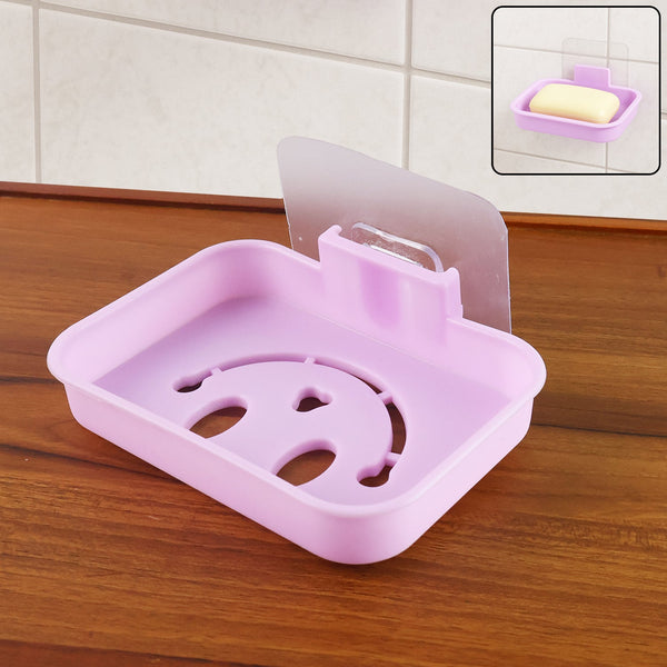 Plastic Wall Mounted Soap Dish (1 Pc) - justgrabit.in | Just Grab It
