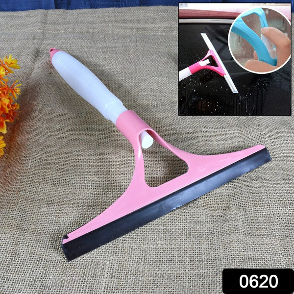All - in - One Cleaning Brush: Spray, Wash, & Wipe (Windows, Glass, Car) (1 Pc) - justgrabit.in | Just Grab It