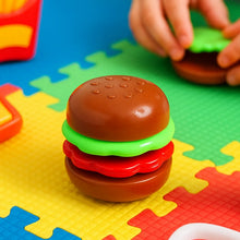 Mini Burger Shaped Toy for Kids (1 Pc) - justgrabit.in | Just Grab It