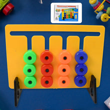 Montessori Slide Puzzles Toys for Kids (36 Challenges / 1 Set) - justgrabit.in | Just Grab It