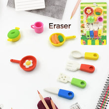 Fancy & Stylish Mini Erasers for Kids (8 Pc Set) - Fun Designs, Party Favors - Justgrabit Inc.