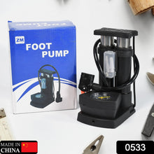 Portable Mini Bike Pump with Gauge - justgrabit.in | Just Grab It