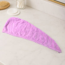 Quick Turban Hair - Drying Absorbent Microfiber Towel (1 Pc / Mix Design) - justgrabit.in | Just Grab It