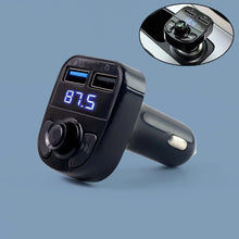 CAR - X8 Bluetooth FM Transmitter Kit with Dual USB Fast Charger - Justgrabit Inc.