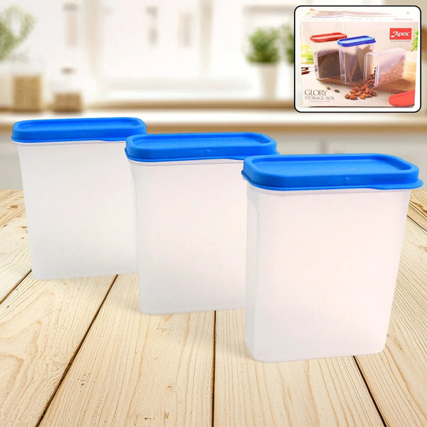 Apex Glory Food Storage Container Set – 3 - Piece - Justgrabit Inc.