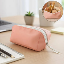 PU Leather Cosmetic & Pencil Pouch - (1 Pc) - justgrabit.in | Just Grab It