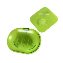 Plastic Soap Dish Holder for Bathroom Shower Wall Mounted Self Adhesive Soap Holder Saver Tray - Plastic Sponge Holder for Kitchen Storage Rack Soap Box, Bathroom ,Sabudani - Justgrabit Inc.