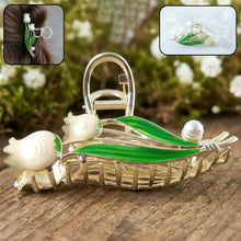 Elegant Floral Decorative Hair Claw Clip (1 Pc) - justgrabit.in | Just Grab It