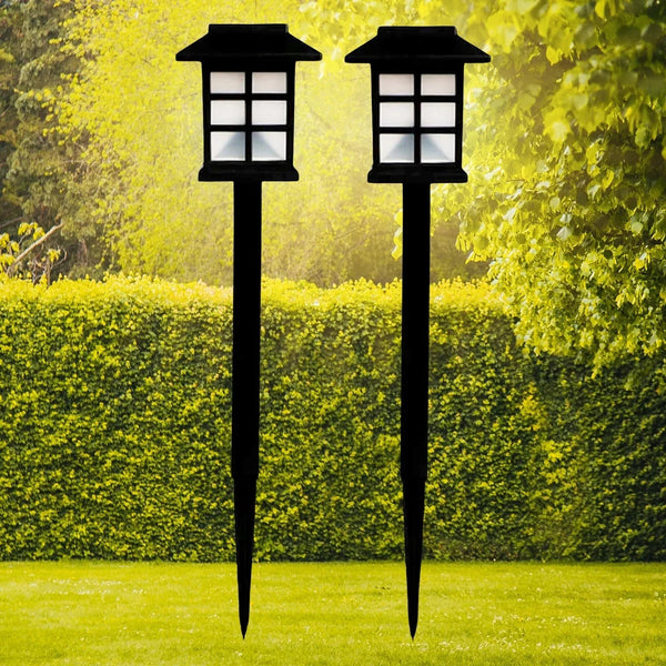 Solar Garden Lights, Outdoor Solar Landscape Lights, Waterproof Outdoor Solar Lights Walkway for Patio, Lawn, Yard, and Landscape (Pack of 2) - Justgrabit Inc.