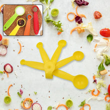 Plastic Measuring Spoons - Set of 5 - Justgrabit Inc.
