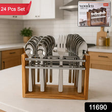 Apex Premium Stainless Steel Cutlery Set (24 Pc) - Justgrabit Inc.