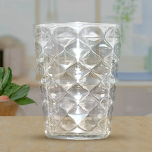 Apex Pyramid Design Unbreakable Plastic Glass – 300 ML - Justgrabit Inc.