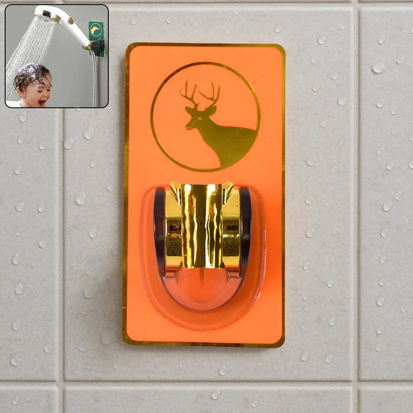 Self - Adhesive Adjustable Shower Head Holder (1 Pc) - Justgrabit Inc.