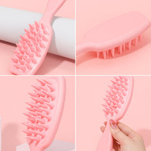 🎁 🎁 Multipurpose Silicone Scalp Massager Shampoo Brush (1 Pc) - justgrabit.in | Just Grab It