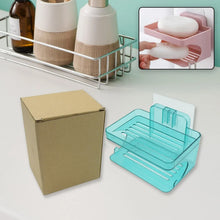 Wall Mounted 2 Layer Soap Holder with Hook Self Adhesive Double Layer Plastic Soap Dish with Hook for Bathroom Kitchen Sink and Wash Basin (2 Layer 1 Pc) - Justgrabit Inc.