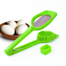 Multipurpose Slicer with Seven Blades, Egg Slicers Stainless Slicer, Strawberry, Tomato, Kiwi, Fruit Cutter, Divider Separator - justgrabit.in | Just Grab It